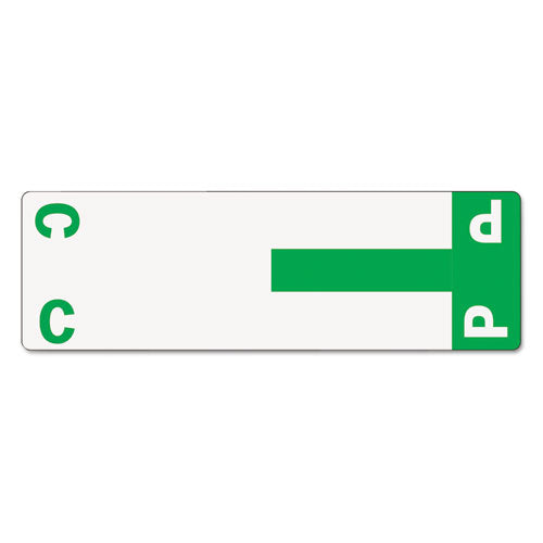 Smead® wholesale. Alphaz Color-coded First Letter Combo Alpha Labels, C-p, 1.16 X 3.63, Dark Green-white, 5-sheet, 20 Sheets-pack. HSD Wholesale: Janitorial Supplies, Breakroom Supplies, Office Supplies.