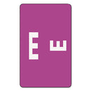 Smead® wholesale. Alphaz Color-coded Second Letter Alphabetical Labels, E, 1 X 1.63, Purple, 10-sheet, 10 Sheets-pack. HSD Wholesale: Janitorial Supplies, Breakroom Supplies, Office Supplies.