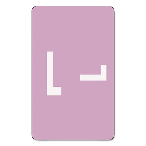 Smead® wholesale. Alphaz Color-coded Second Letter Alphabetical Labels, L, 1 X 1.63, Lavender, 10-sheet, 10 Sheets-pack. HSD Wholesale: Janitorial Supplies, Breakroom Supplies, Office Supplies.