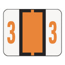 Smead® wholesale. Numerical End Tab File Folder Labels, 3, 1 X 1.25, White, 500-roll. HSD Wholesale: Janitorial Supplies, Breakroom Supplies, Office Supplies.