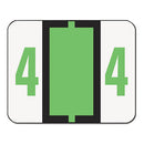 Smead® wholesale. Numerical End Tab File Folder Labels, 4, 1 X 1.25, White, 500-roll. HSD Wholesale: Janitorial Supplies, Breakroom Supplies, Office Supplies.