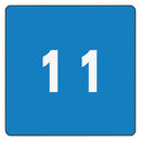 Smead® wholesale. Numerical End Tab File Folder Labels, 1, 1.5 X 1.5, Light Blue, 250-roll. HSD Wholesale: Janitorial Supplies, Breakroom Supplies, Office Supplies.