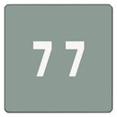 Smead® wholesale. Numerical End Tab File Folder Labels, 7, 1.5 X 1.5, Gray, 250-roll. HSD Wholesale: Janitorial Supplies, Breakroom Supplies, Office Supplies.