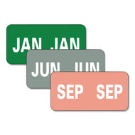 Smead® wholesale. Monthly End Tab File Folder Labels, Jan-dec, 0.5 X 1, Assorted, 25-sheet, 120 Sheets-box. HSD Wholesale: Janitorial Supplies, Breakroom Supplies, Office Supplies.