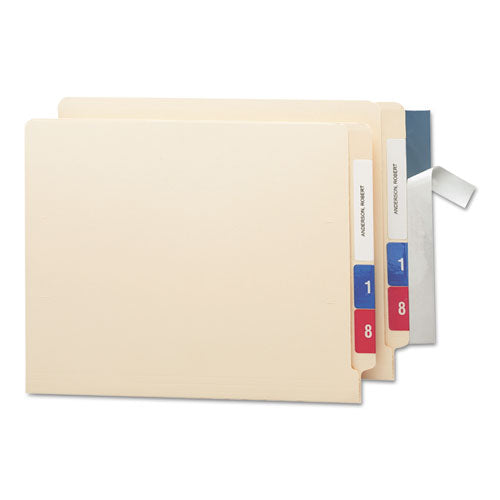 Smead® wholesale. Seal And View File Folder Label Protector, Clear Laminate, 8 X 1-11-16, 100-pack. HSD Wholesale: Janitorial Supplies, Breakroom Supplies, Office Supplies.