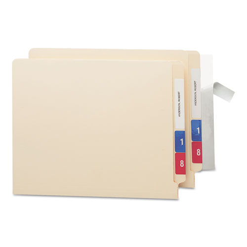 Smead® wholesale. Seal And View File Folder Label Protector, Clear Laminate, 8 X 1-11-16, 100-pack. HSD Wholesale: Janitorial Supplies, Breakroom Supplies, Office Supplies.