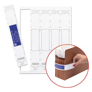 Smead® wholesale. Viewables Pocket Label Pulls, 1.63 X 10.13, White, 5-sheet, 9 Sheets-pack. HSD Wholesale: Janitorial Supplies, Breakroom Supplies, Office Supplies.