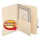 Smead® wholesale. Self-adhesive Folder Dividers For Top-end Tab Folders W- 5 1-2" Pockets, Letter Size, Manila, 25-pack. HSD Wholesale: Janitorial Supplies, Breakroom Supplies, Office Supplies.