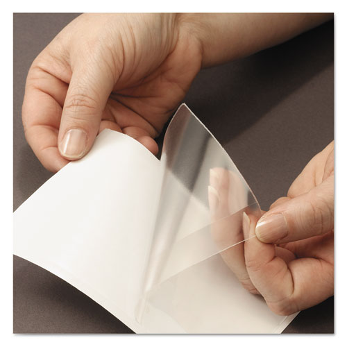 Smead® wholesale. Self-adhesive Poly Pockets, Top Load, 5-5-16 X 3-5-8, Clear, 100-box. HSD Wholesale: Janitorial Supplies, Breakroom Supplies, Office Supplies.