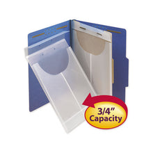 Load image into Gallery viewer, Smead® wholesale. Two-hole Letter-legal Poly Expanding Jackets, 2-hole Punched, Letter-legal Size, Clear, 24-box. HSD Wholesale: Janitorial Supplies, Breakroom Supplies, Office Supplies.