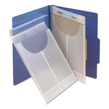 Load image into Gallery viewer, Smead® wholesale. Two-hole Letter-legal Poly Expanding Jackets, 2-hole Punched, Letter-legal Size, Clear, 24-box. HSD Wholesale: Janitorial Supplies, Breakroom Supplies, Office Supplies.