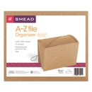 Smead® wholesale. Indexed Expanding Kraft Files, 21 Sections, 1-21-cut Tab, Letter Size, Kraft. HSD Wholesale: Janitorial Supplies, Breakroom Supplies, Office Supplies.