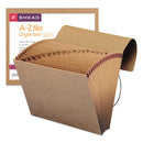 Smead® wholesale. Indexed Expanding Kraft Files, 21 Sections, 1-21-cut Tab, Letter Size, Kraft. HSD Wholesale: Janitorial Supplies, Breakroom Supplies, Office Supplies.