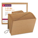 Smead® wholesale. Indexed Expanding Kraft Files, 31 Sections, 1-31-cut Tab, Letter Size, Kraft. HSD Wholesale: Janitorial Supplies, Breakroom Supplies, Office Supplies.