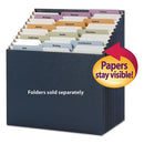 Smead® wholesale. Stadium File, 12 Sections, 1-12-cut Tab, Letter Size, Navy. HSD Wholesale: Janitorial Supplies, Breakroom Supplies, Office Supplies.