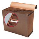 Smead® wholesale. Tuff Expanding Files, 21 Sections, 1-21-cut Tab, Letter Size, Redrope. HSD Wholesale: Janitorial Supplies, Breakroom Supplies, Office Supplies.