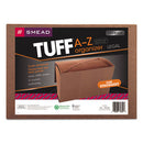 Smead® wholesale. Tuff Expanding Files, 21 Sections, 1-21-cut Tab, Legal Size, Redrope. HSD Wholesale: Janitorial Supplies, Breakroom Supplies, Office Supplies.