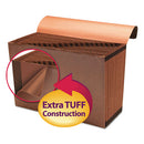 Smead® wholesale. Tuff Expanding Files, 21 Sections, 1-21-cut Tab, Legal Size, Redrope. HSD Wholesale: Janitorial Supplies, Breakroom Supplies, Office Supplies.