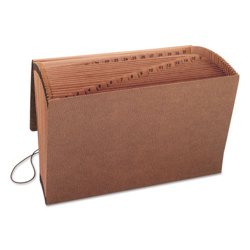 Smead® wholesale. Tuff Expanding Files, 31 Sections, 1-31-cut Tab, Legal Size, Redrope. HSD Wholesale: Janitorial Supplies, Breakroom Supplies, Office Supplies.