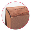 Smead® wholesale. Tuff Expanding Files, 31 Sections, 1-31-cut Tab, Legal Size, Redrope. HSD Wholesale: Janitorial Supplies, Breakroom Supplies, Office Supplies.