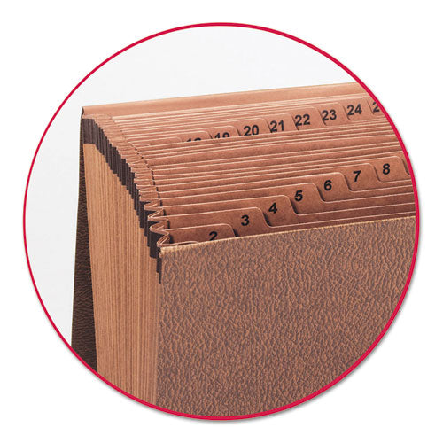 Smead® wholesale. Tuff Expanding Files, 31 Sections, 1-31-cut Tab, Legal Size, Redrope. HSD Wholesale: Janitorial Supplies, Breakroom Supplies, Office Supplies.