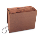 Smead® wholesale. Tuff Expanding Files, 12 Sections, 1-12-cut Tab, Letter Size, Redrope. HSD Wholesale: Janitorial Supplies, Breakroom Supplies, Office Supplies.