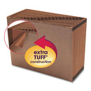 Smead® wholesale. Tuff Expanding Files, 21 Sections, 1-21-cut Tab, Letter Size, Redrope. HSD Wholesale: Janitorial Supplies, Breakroom Supplies, Office Supplies.