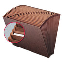 Smead® wholesale. Tuff Expanding Files, 21 Sections, 1-21-cut Tab, Letter Size, Redrope. HSD Wholesale: Janitorial Supplies, Breakroom Supplies, Office Supplies.