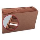 Smead® wholesale. Tuff Expanding Files, 12 Sections, 1-12-cut Tab, Legal Size, Redrope. HSD Wholesale: Janitorial Supplies, Breakroom Supplies, Office Supplies.