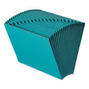 Smead® wholesale. Heavy-duty Indexed Expanding Open Top Color Files, 21 Sections, 1-21-cut Tab, Letter Size, Teal. HSD Wholesale: Janitorial Supplies, Breakroom Supplies, Office Supplies.