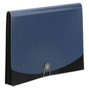 Smead® wholesale. 12-pocket Poly Expanding File, 0.88" Expansion, 12 Sections, 1-6-cut Tab, Letter Size, Black-blue. HSD Wholesale: Janitorial Supplies, Breakroom Supplies, Office Supplies.