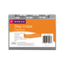 Smead® wholesale. Step Index Organizer, 12 Sections, 1-6-cut Tab, Letter Size, Silver. HSD Wholesale: Janitorial Supplies, Breakroom Supplies, Office Supplies.