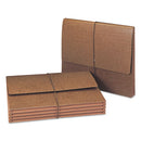 Smead® wholesale. Classic Expanding Wallets With Tear-resistant Gussets, 3.5" Expansion, 1 Section, Letter Size, Redrope. HSD Wholesale: Janitorial Supplies, Breakroom Supplies, Office Supplies.