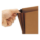 Smead® wholesale. Classic Expanding Wallets With Tear-resistant Gussets, 3.5" Expansion, 1 Section, Legal Size, Redrope. HSD Wholesale: Janitorial Supplies, Breakroom Supplies, Office Supplies.