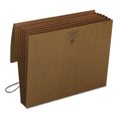 Smead® wholesale. Classic Expanding Partition Wallets, 5.25" Expansion, 6 Sections, Letter Size, Redrope. HSD Wholesale: Janitorial Supplies, Breakroom Supplies, Office Supplies.