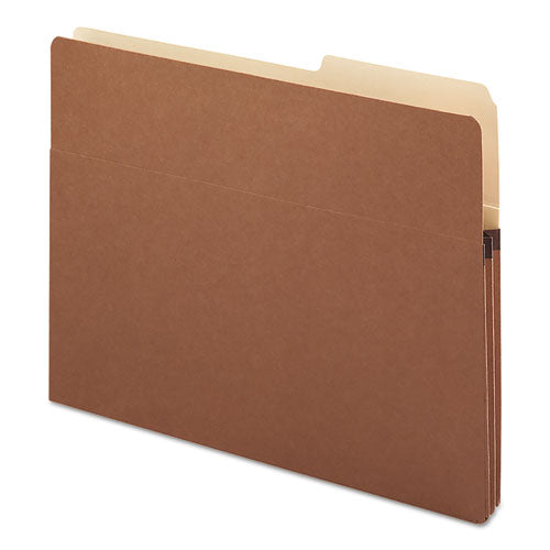 Smead® wholesale. Redrope Drop Front File Pockets, 1.75" Expansion, Letter Size, Redrope, 25-box. HSD Wholesale: Janitorial Supplies, Breakroom Supplies, Office Supplies.