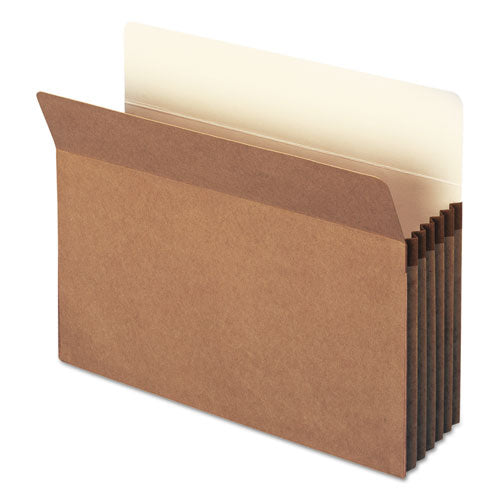 Smead® wholesale. 100% Recycled Top Tab File Pockets, 5.25" Expansion, Letter Size, Redrope, 10-box. HSD Wholesale: Janitorial Supplies, Breakroom Supplies, Office Supplies.