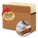 Smead® wholesale. Easy Grip Pockets, 5.25" Expansion, Letter Size, Redrope, 10-box. HSD Wholesale: Janitorial Supplies, Breakroom Supplies, Office Supplies.