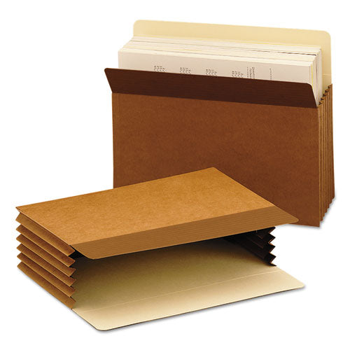 Smead® wholesale. Easy Grip Pockets, 5.25" Expansion, Letter Size, Redrope, 10-box. HSD Wholesale: Janitorial Supplies, Breakroom Supplies, Office Supplies.