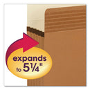 Smead® wholesale. Easy Grip Pockets, 5.25" Expansion, Letter Size, Redrope, 10-box. HSD Wholesale: Janitorial Supplies, Breakroom Supplies, Office Supplies.