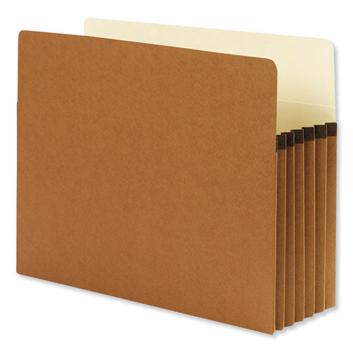 Smead® wholesale. Redrope Drop Front File Pockets, 5.25" Expansion, Letter Size, Redrope, 10-box. HSD Wholesale: Janitorial Supplies, Breakroom Supplies, Office Supplies.