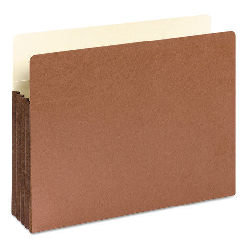 Smead® wholesale. Redrope Drop-front File Pockets W- Fully Lined Gussets, 3.5" Expansion, Letter Size, Redrope, 10-box. HSD Wholesale: Janitorial Supplies, Breakroom Supplies, Office Supplies.