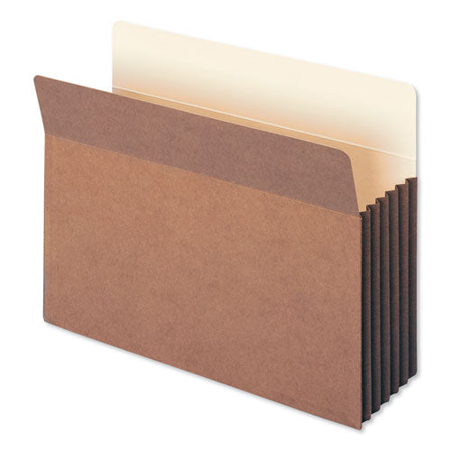 Smead® wholesale. Redrope Drop-front File Pockets W- Fully Lined Gussets, 5.25" Expansion, Letter Size, Redrope, 10-box. HSD Wholesale: Janitorial Supplies, Breakroom Supplies, Office Supplies.