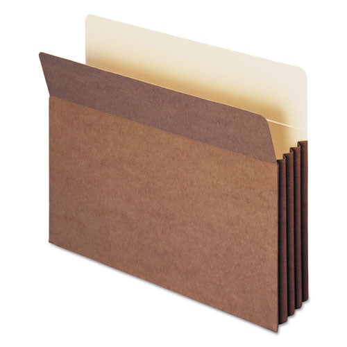 Smead® wholesale. Redrope Tuff Pocket Drop-front File Pockets W- Fully Lined Gussets, 3.5" Expansion, Letter Size, Redrope, 10-box. HSD Wholesale: Janitorial Supplies, Breakroom Supplies, Office Supplies.