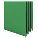 Smead® wholesale. Poly Drop Front File Pockets, 3.5" Expansion, 4 Sections, Letter Size, Assorted, 4-box. HSD Wholesale: Janitorial Supplies, Breakroom Supplies, Office Supplies.
