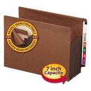 Smead® wholesale. Heavy-duty Redrope End Tab Tuff Pockets, 7" Expansion, Letter Size, Redrope, 5-box. HSD Wholesale: Janitorial Supplies, Breakroom Supplies, Office Supplies.