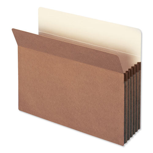 Smead® wholesale. Redrope Drop Front File Pockets, 5.25" Expansion, Letter Size, Redrope, 50-box. HSD Wholesale: Janitorial Supplies, Breakroom Supplies, Office Supplies.