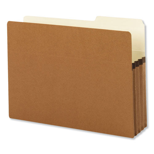 Smead® wholesale. Redrope Drop Front File Pockets, 3.5" Expansion, Legal Size, Redrope, 25-box. HSD Wholesale: Janitorial Supplies, Breakroom Supplies, Office Supplies.