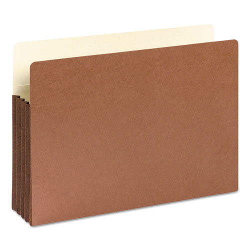 Smead® wholesale. Redrope Drop-front File Pockets W- Fully Lined Gussets, 3.5" Expansion, Legal Size, Redrope, 10-box. HSD Wholesale: Janitorial Supplies, Breakroom Supplies, Office Supplies.