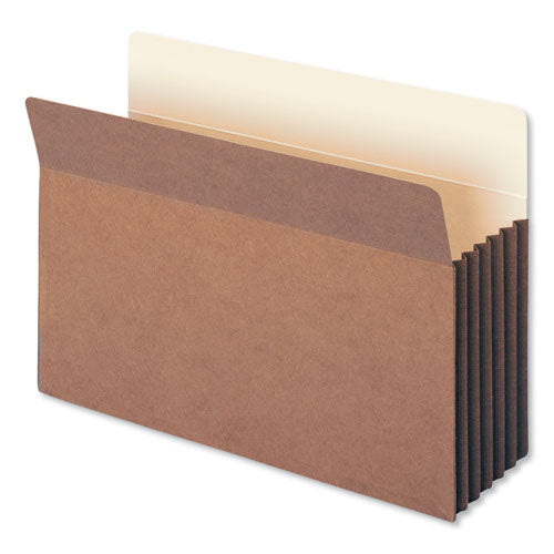 Smead® wholesale. Redrope Drop-front File Pockets W- Fully Lined Gussets, 5.25" Expansion, Legal Size, Redrope, 10-box. HSD Wholesale: Janitorial Supplies, Breakroom Supplies, Office Supplies.